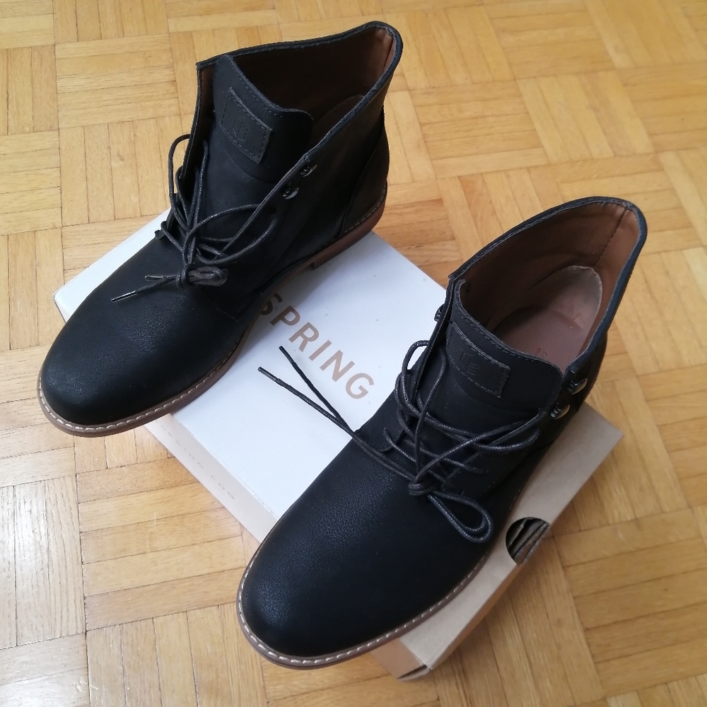 Call it Spring Black Ankle Boots 9.5 NWB